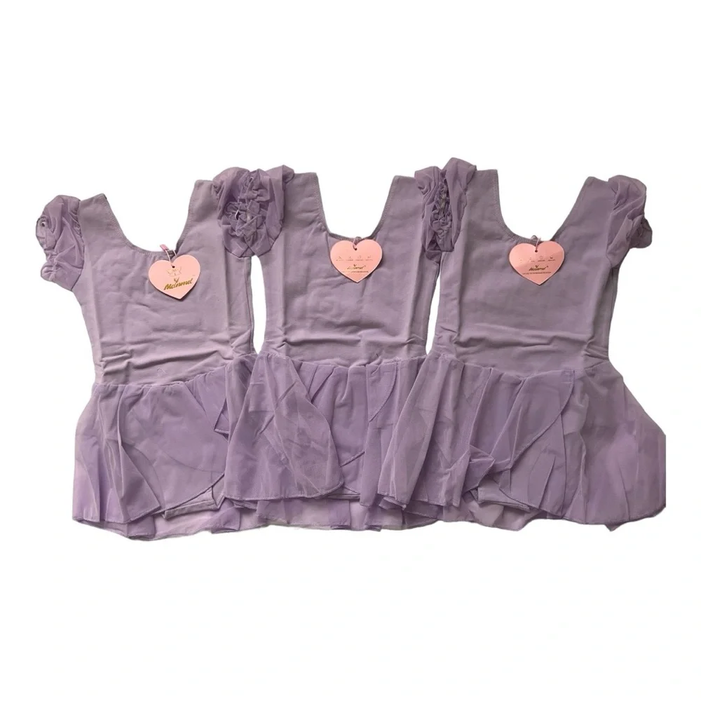 Mdnmd 3x Girls Leotard